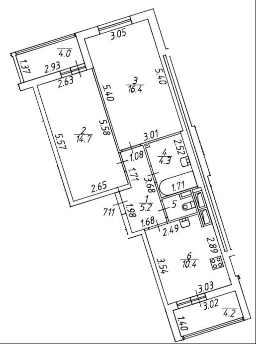 План квартиры